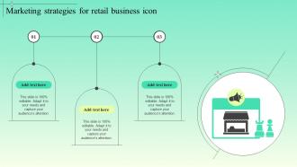 Marketing Strategies For Retail Business Icon