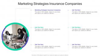 Marketing Strategies Insurance Companies In Powerpoint And Google Slides Cpb