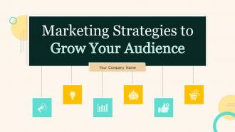 Marketing Strategies To Grow Your Audience Powerpoint Presentation Slides