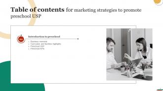 Marketing Strategies To Promote Preschool USP Powerpoint Presentation Slides Strategy CD V Interactive Unique