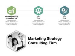 Marketing strategy consulting firm ppt powerpoint presentation files cpb