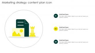 Marketing Strategy Content Plan Icon