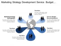 Marketing strategy development service budget recommendations strategy adjustments