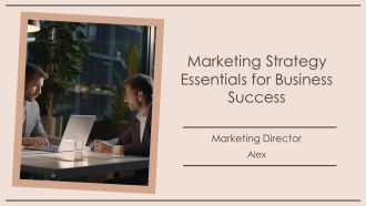 Marketing Strategy Essentials For Business Success PPT Template AT