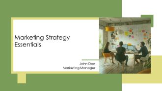 Marketing Strategy Essentials PPT Sample AT