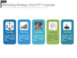 Marketing strategy good ppt example
