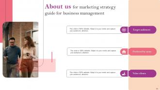 Marketing Strategy Guide For Business Management Powerpoint Presentation Slides MKT CD V Informative Professional