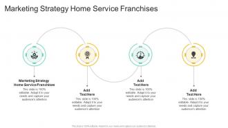 Marketing Strategy Home Service Franchises In Powerpoint And Google Slides Cpb