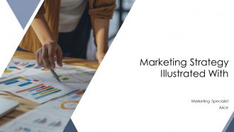 Marketing Strategy Illustrated With PPT Slides AT