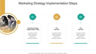 Marketing Strategy Implementation Steps In Powerpoint And Google Slides Cpb