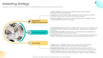 Marketing Strategy Management And Strategy Advisory Firm Profile CP SS V