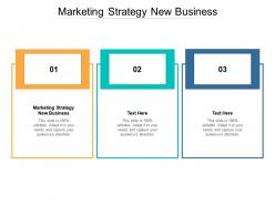 Marketing strategy new business ppt powerpoint presentation styles inspiration cpb