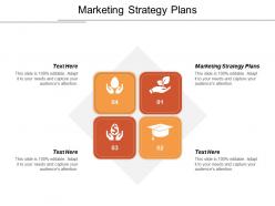 Marketing strategy plans ppt powerpoint presentation icon master slide cpb