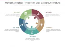 Marketing strategy powerpoint slide background picture