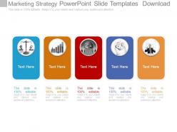 Marketing strategy powerpoint slide templates download