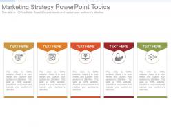 Marketing strategy powerpoint topics
