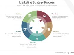 Marketing strategy process powerpoint slide design templates