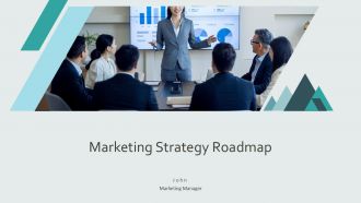 Marketing Strategy Roadmap PPT Designs AT