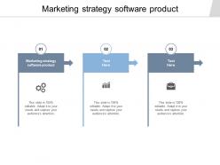 Marketing strategy software product ppt powerpoint presentation outline graphics cpb