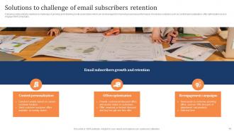 Marketing Strategy To Increase Customer Retention Rate Through Email Powerpoint Presentation Slides Appealing Template