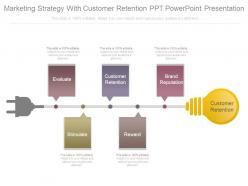 Marketing strategy with customer retention ppt powerpoint presentation