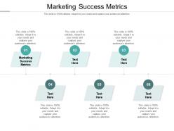 Marketing success metrics ppt powerpoint presentation gallery files cpb