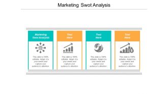 Marketing swot analysis ppt powerpoint presentation professional summary cpb
