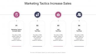 Marketing Tactics Increase Sales In Powerpoint And Google Slides Cpb