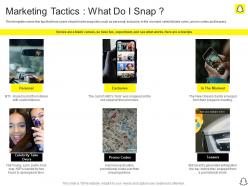 Marketing tactics what do i snap snapchat investor funding elevator pitch deck