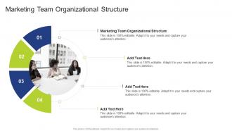 Marketing Team Organizational Structure In Powerpoint And Google Slides Cpb