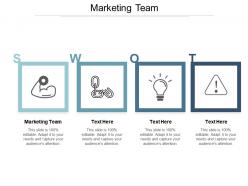 Marketing team ppt powerpoint presentation ideas summary cpb