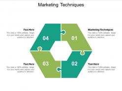 Marketing techniques ppt powerpoint presentation icon template cpb
