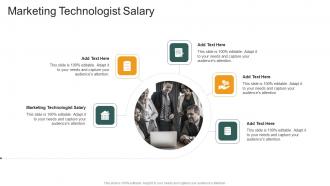 Marketing Technologist Salary In Powerpoint And Google Slides Cpb