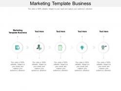 Marketing template business ppt powerpoint presentation professional backgrounds cpb
