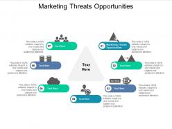 Marketing threats opportunities ppt powerpoint presentation icon mockup cpb