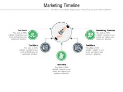Marketing timeline ppt powerpoint presentation icon graphics cpb