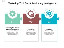 Marketing tool social marketing intelligence ppt powerpoint presentation infographics images cpb