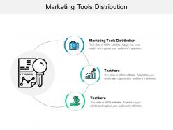 Marketing tools distribution ppt powerpoint presentation file icons cpb