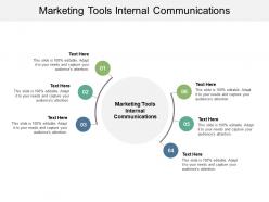 Marketing tools internal communications ppt powerpoint presentation infographics structure cpb