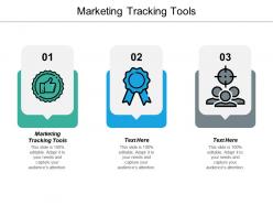 Marketing tracking tools ppt powerpoint presentation icon graphics cpb