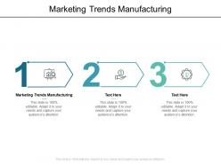 Marketing trends manufacturing ppt powerpoint presentation file model cpb