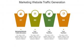 Marketing website traffic generation ppt powerpoint presentation infographic mockup cpb