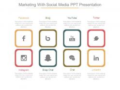 Marketing with social media ppt presentation