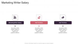 Marketing Writer Salary In Powerpoint And Google Slides Cpb