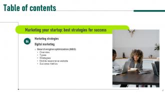 Marketing Your Startup Best Strategies For Success Powerpoint Presentation Slides Strategy CD V Visual Multipurpose