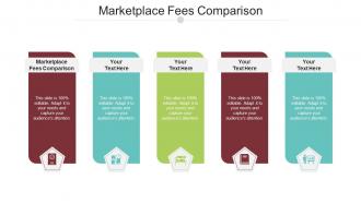 Marketplace Fees Comparison Ppt Powerpoint Presentation Icon Grid Cpb