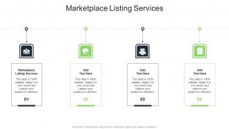 Marketplace Listing Services In Powerpoint And Google Slides Cpb