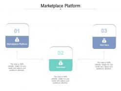 Marketplace platform ppt powerpoint presentation slides examples cpb