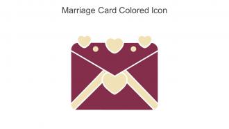 Marriage Card Colored Icon In Powerpoint Pptx Png And Editable Eps Format