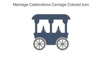 Marriage Celebrations Carriage Colored Icon In Powerpoint Pptx Png And Editable Eps Format